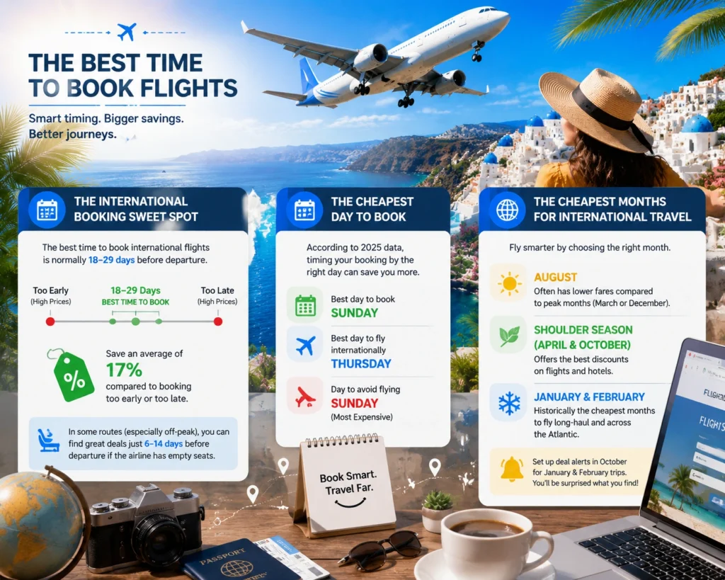 The Best Time to Book Flights