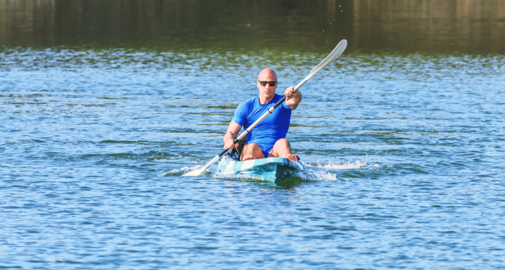 Canoeing on Pyramid Lake