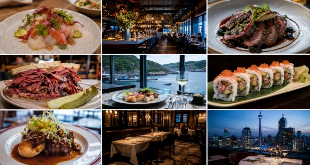 Famous Restaurants in Canada Loved by Travelers