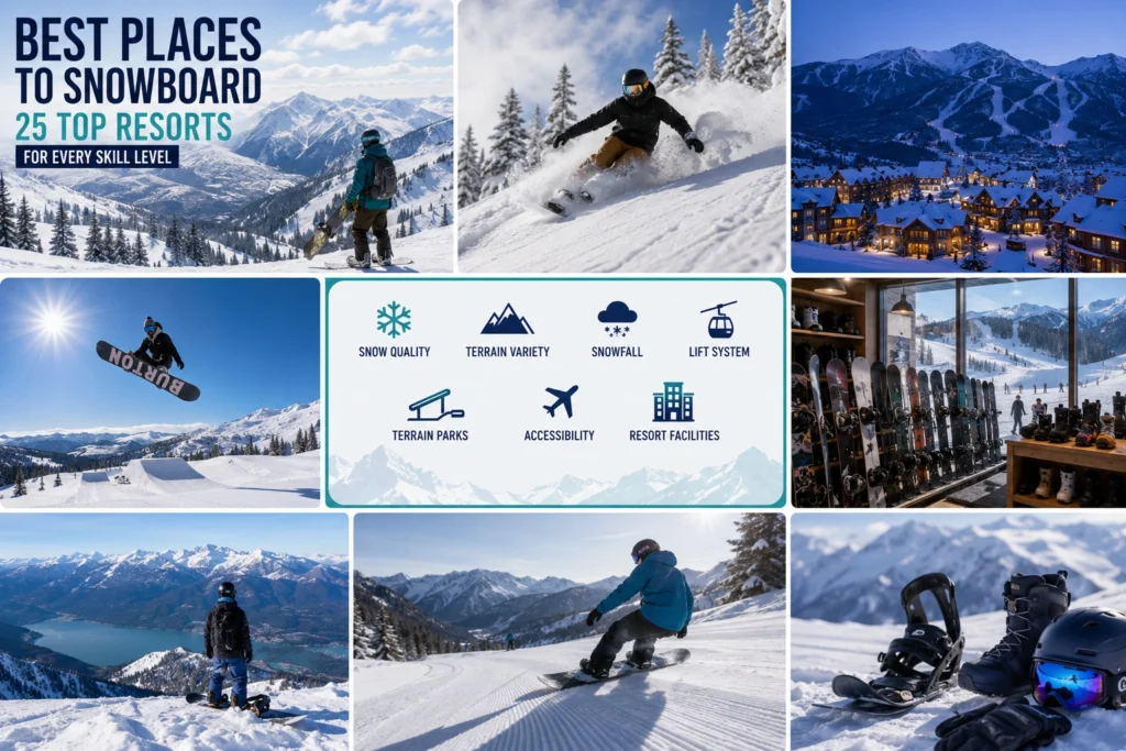 Best Places to Snowboard