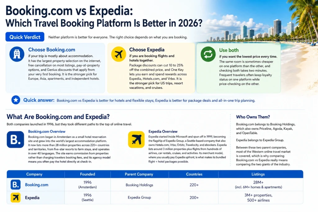 Booking.com vs Expedia