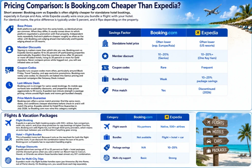 Booking.com vs Expedia