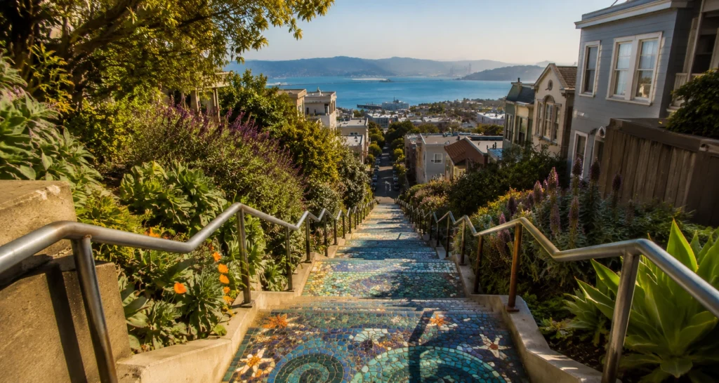 Famous Staircases in San Francisco