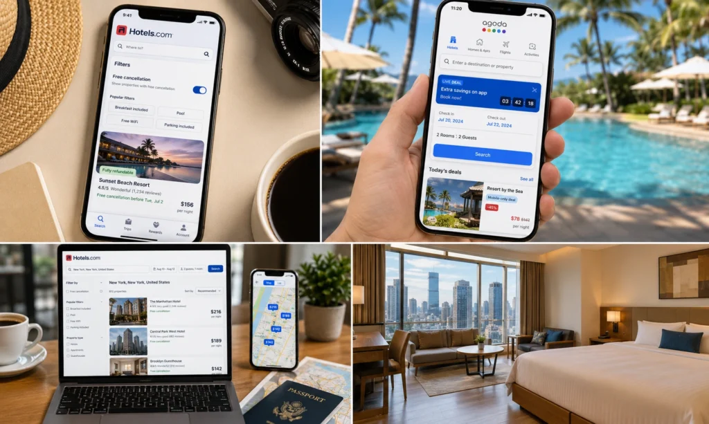 Hotels.com vs Agoda