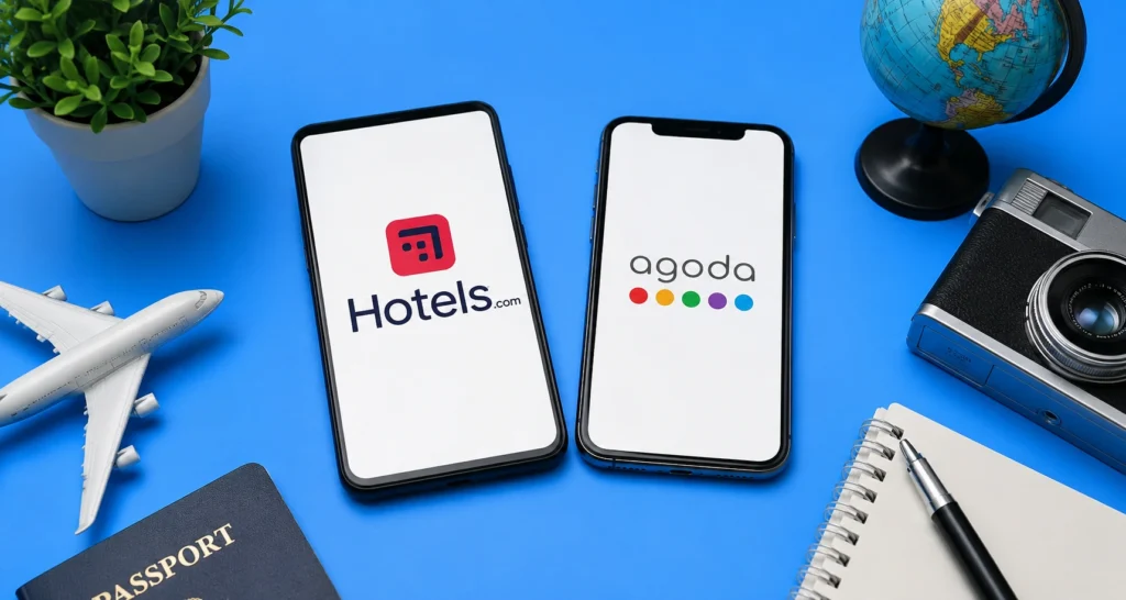 Hotels.com vs Agoda pricing 