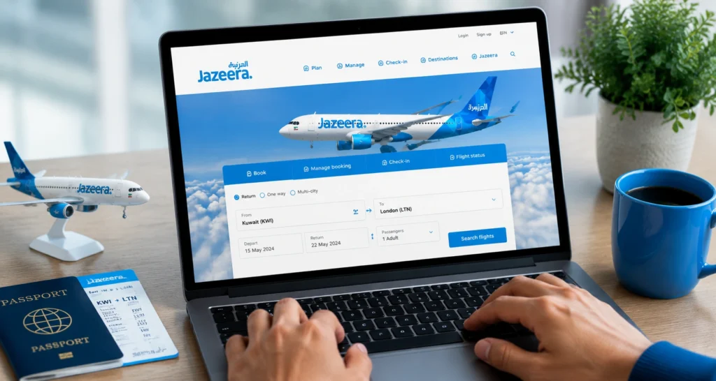 Jazeera Airways Online Booking