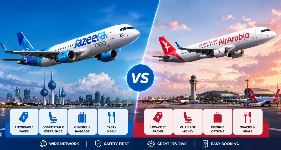 Jazeera Airways Vs Air Arabia