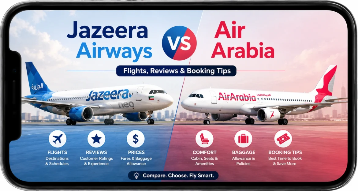 Jazeera Airways Vs Air Arabia
