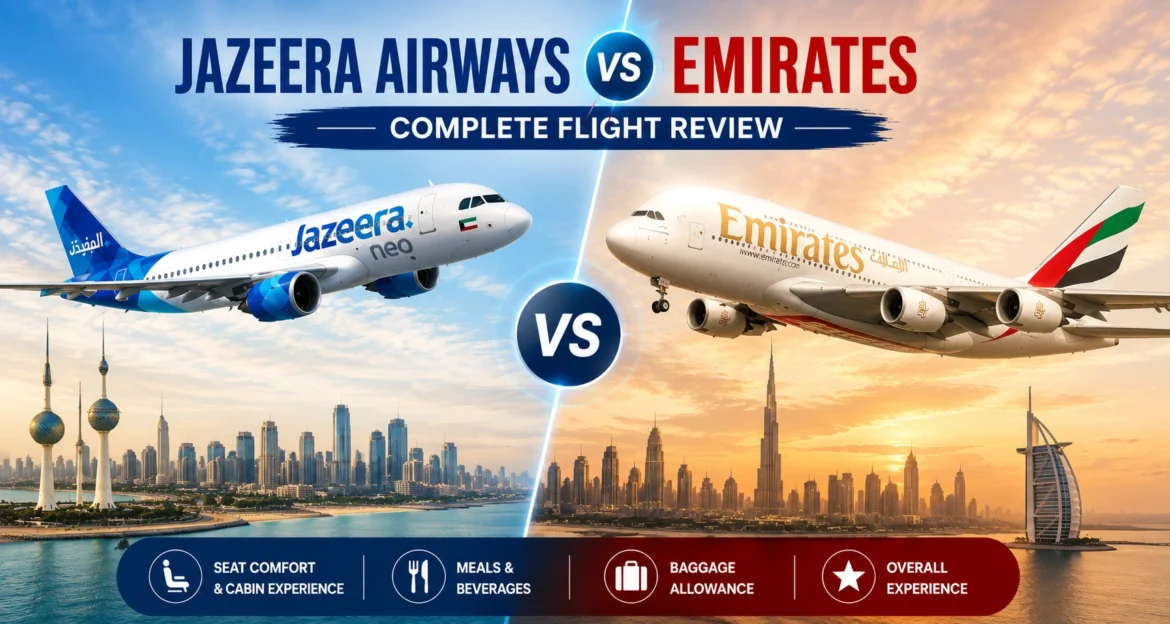 Jazeera Airways Vs Emirates