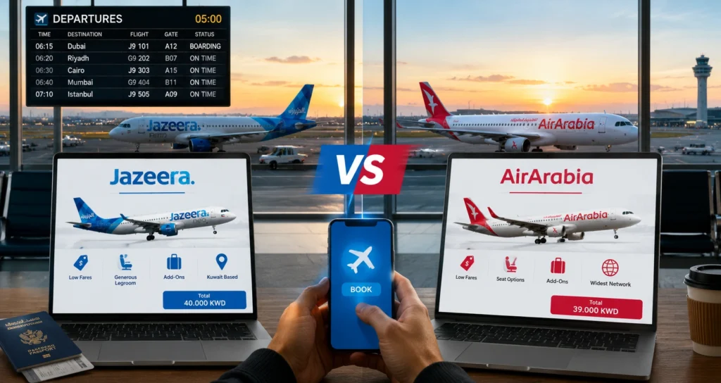 Jazeera Airways vs Air Arabia 