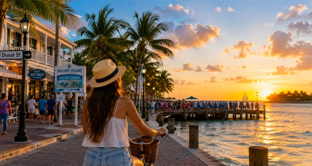 Mallory Square at sunset 