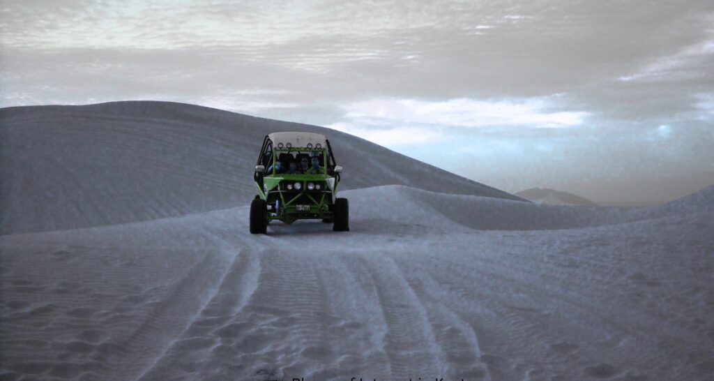 Sandboarding in Huacachina