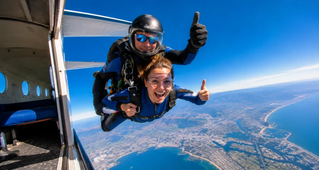 Skydiving