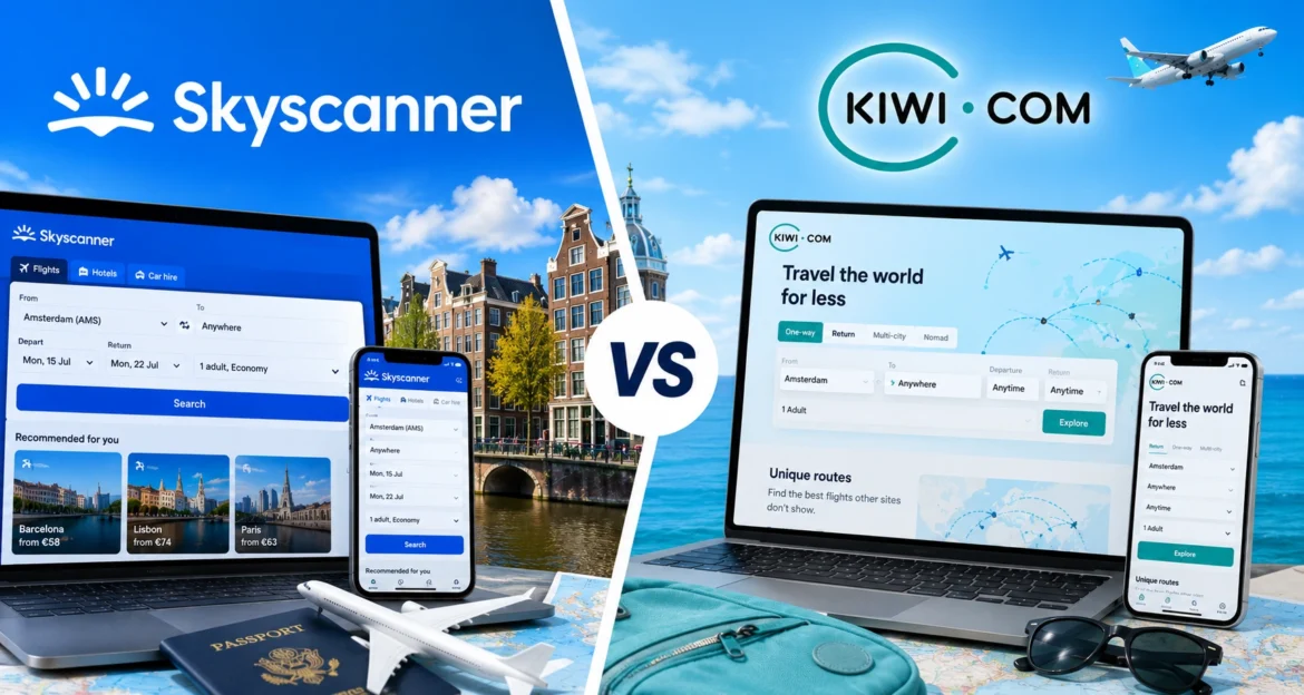 Skyscanner vs Kiwi.com