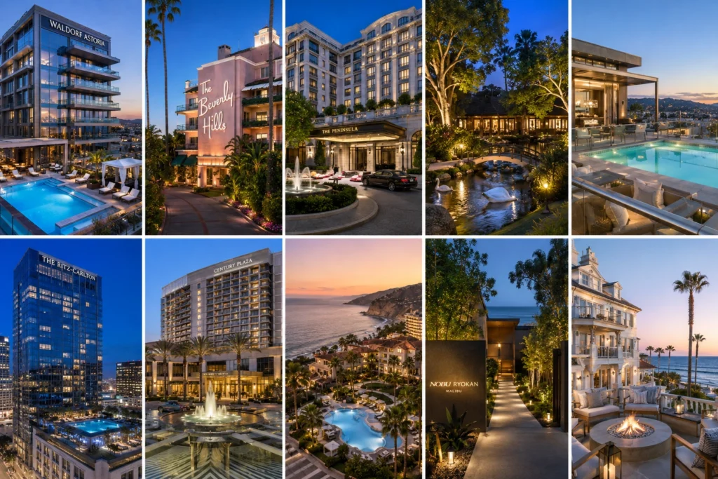 Top 10 Luxury Hotels in Los Angeles