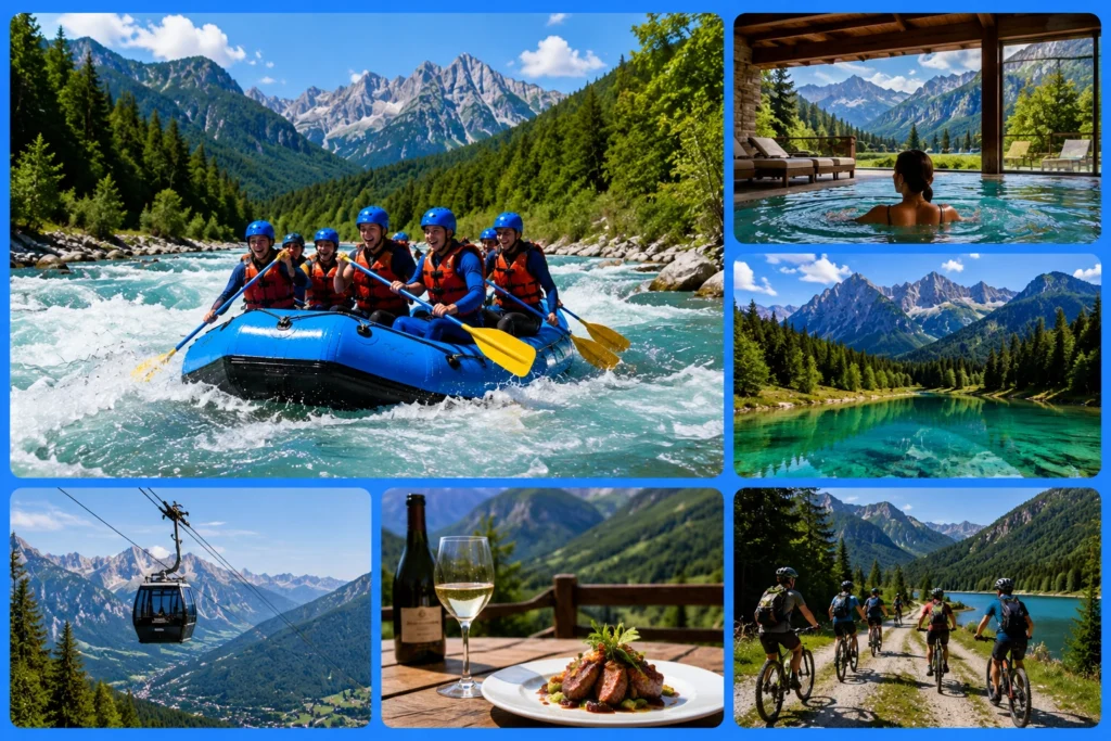 Trentino wild rafting