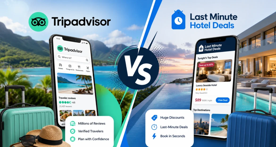 Tripadvisor vs Last Minute Hotel Deals