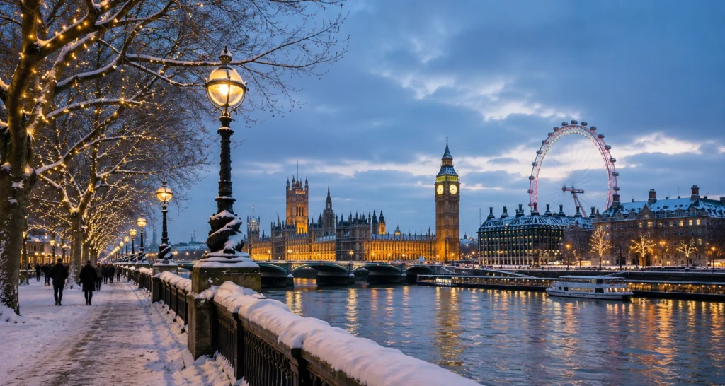 beautiful areas of the UK in winter