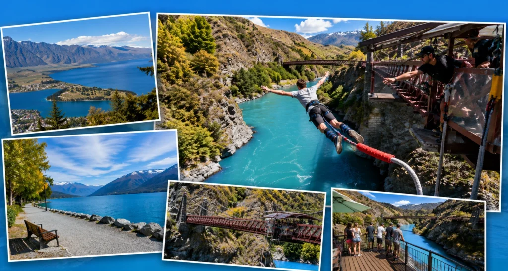 bungee jumping New Zealand 