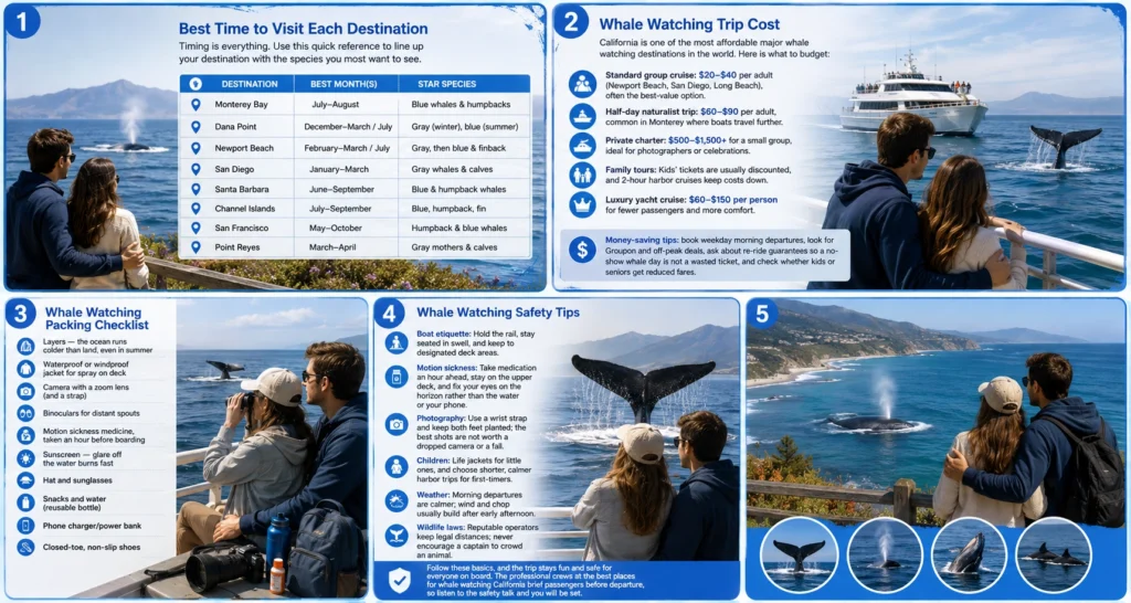 Best Time to Visit Each Destination