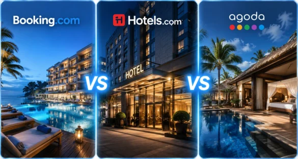 Booking.com vs Hotels.com vs Agoda