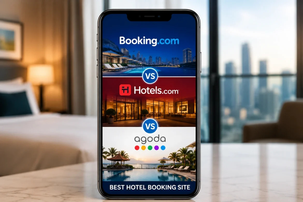 Booking.com vs Hotels.com vs Agoda