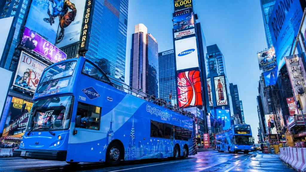 Bus trips to New York City