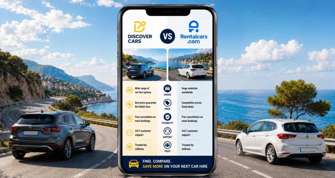 Discover Cars vs Rentalcars.com