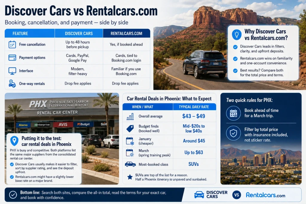 Discover Cars vs. Rentalcars