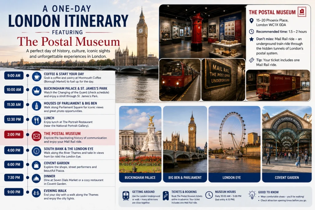 Facilities at The Postal Museum