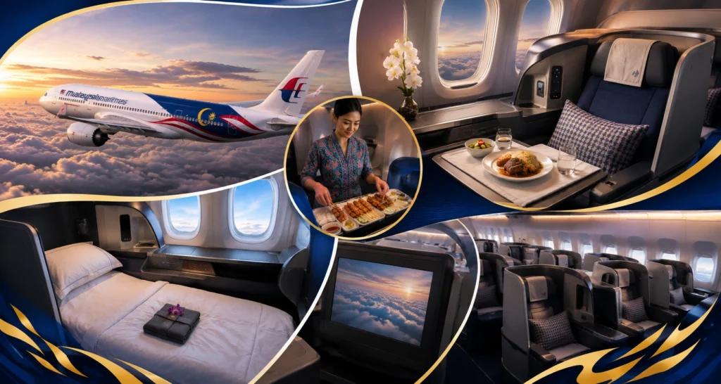 First Class Malaysia Airlines