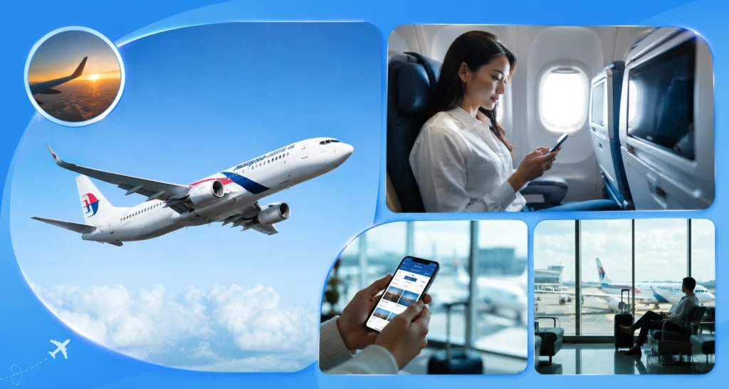 Malaysia Airlines Manage Booking