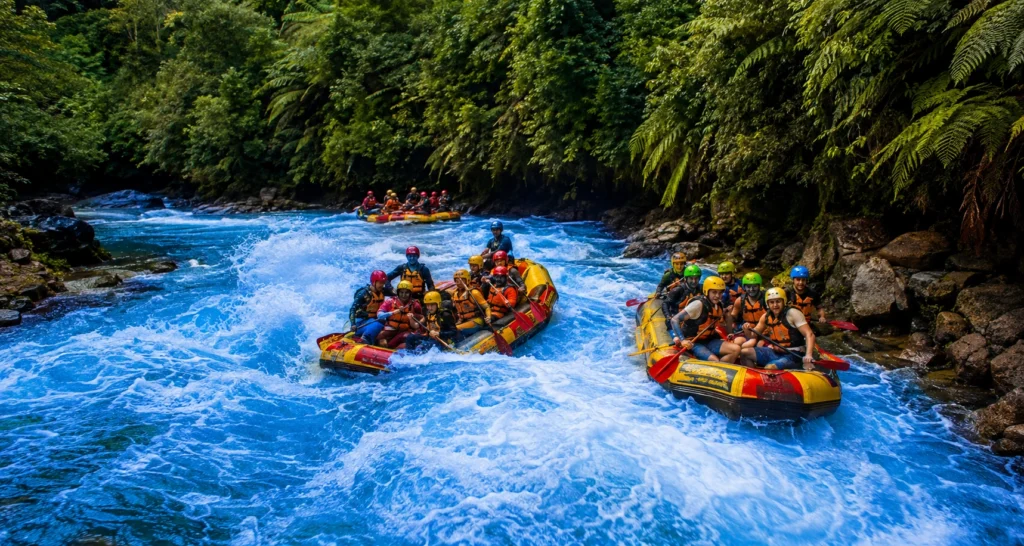 Rotorua white water rafting