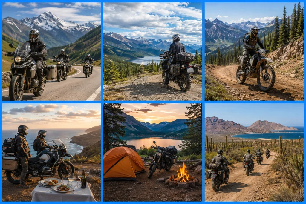Types of Motorcycle Adventure Tours