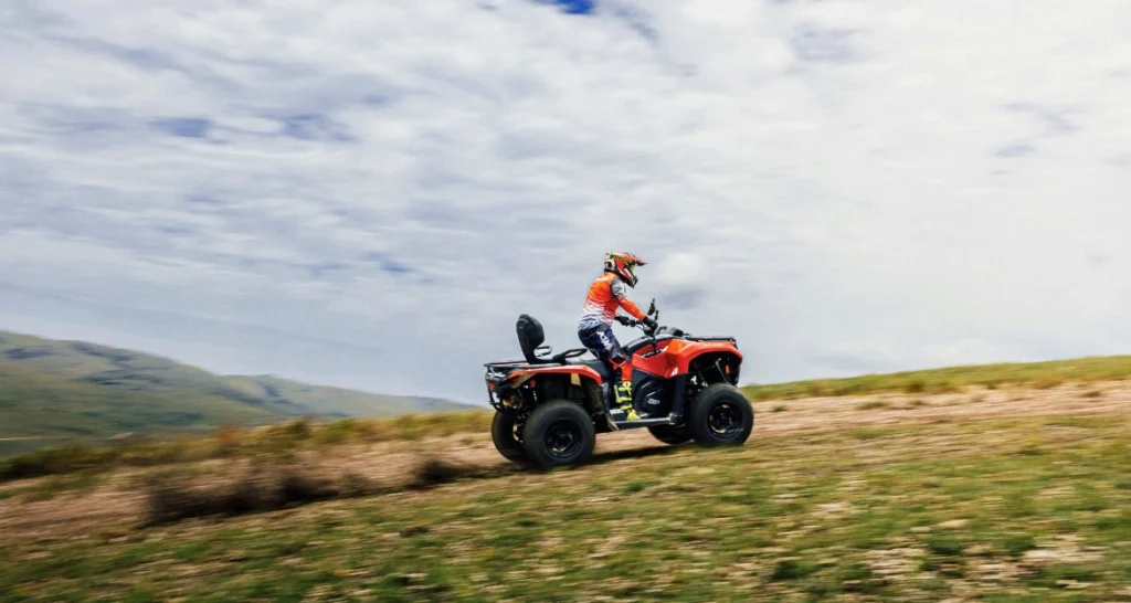 off road quad biking