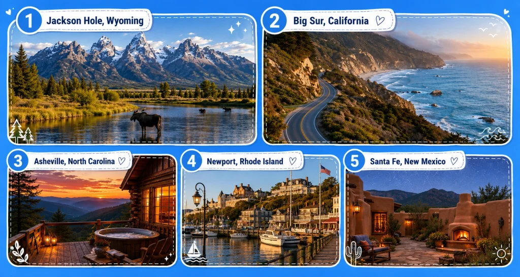 romantic weekend getaways